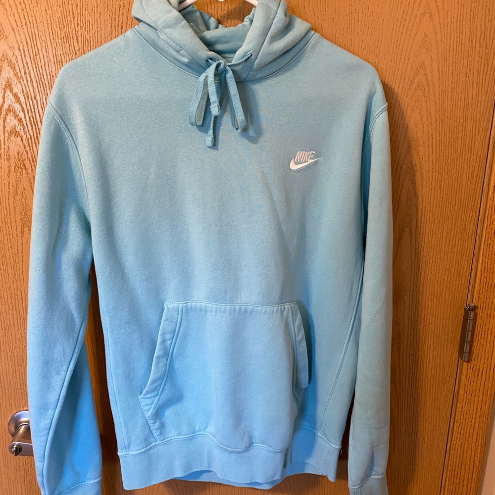 Nike Light Blue Club Fleece Sweatshirt